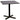Darwin 32"  Square Dining Pedestal Table