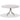 Anchor 42" Round Dining Table - Hammered Pattern Top