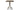 Anchor 36" Square Bar Table - Slat Top