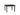 Club  42" Square Dining Table - Slat Top