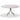 Anchor 42" Round Dining Table - Hammered Pattern Top